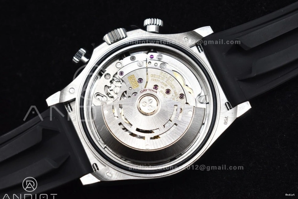 on SA4130 Rubber Strap 116519 Edition QF Daytona Gray Dial Best 1:1 Oysterflex 1110